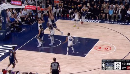  爱德华兹34分森林狼克掘金  