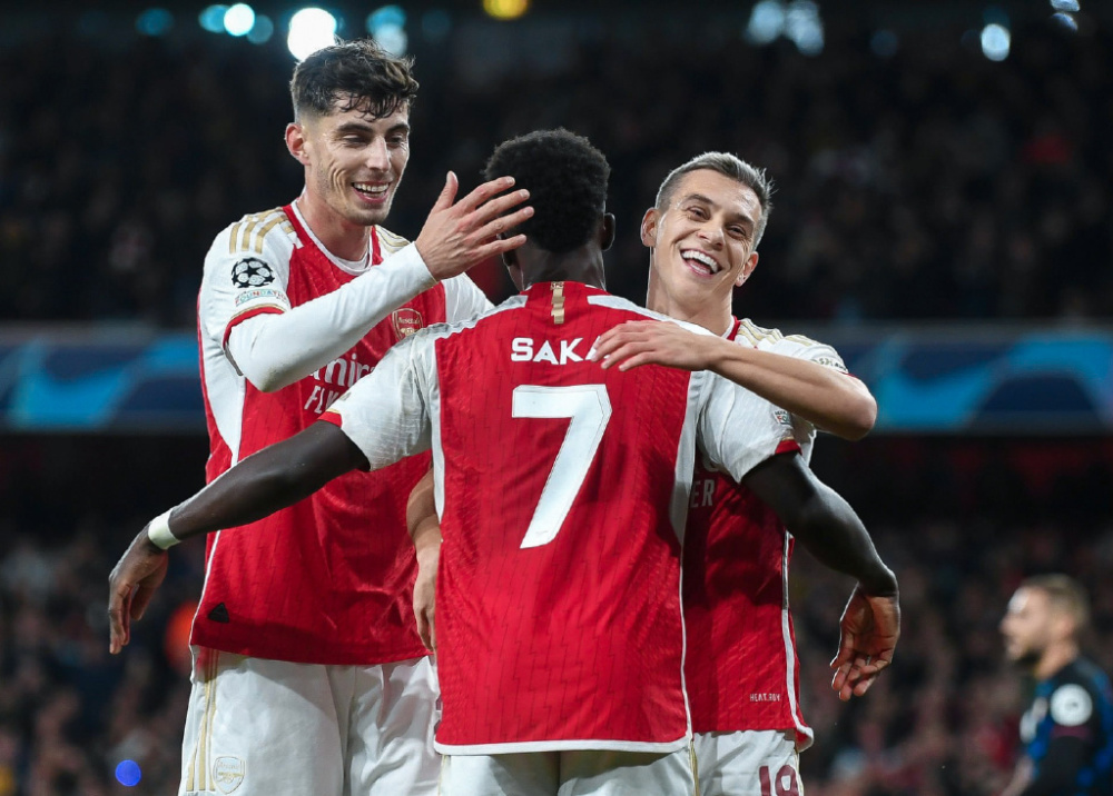  阿森纳赖斯精准直塞助力特罗萨德破门取胜